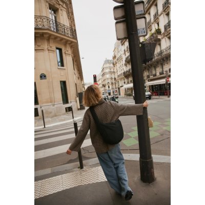 Studio Noos Crossbody taška Puffy - Black - obrázek