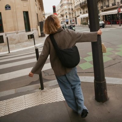 Studio Noos Crossbody taška Puffy - Black