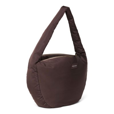 Studio Noos Crossbody taška Puffy - Brown - obrázek
