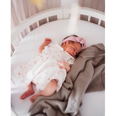 Mimiko Kulatá postýlka 7v1 Round - White - obrázek