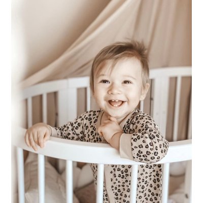 Mimiko Kulatá postýlka 7v1 Round - White - obrázek