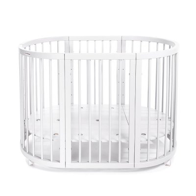 Mimiko Kulatá postýlka 7v1 Round - White - obrázek