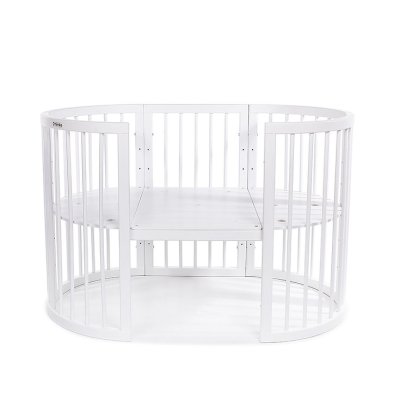 Mimiko Kulatá postýlka 7v1 Round - White - obrázek