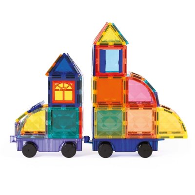 Ludi Magnetická stavebnice s auty 63 ks - obrázek