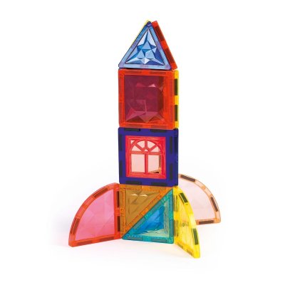 Ludi Magnetická stavebnice s auty 63 ks - obrázek