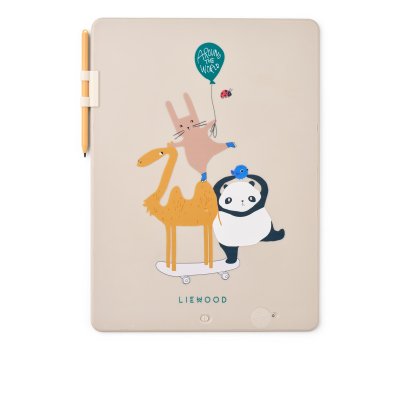 Liewood Zora Kreslící tablet velký - Around the World/Sandy - obrázek