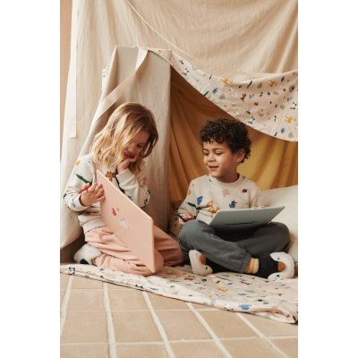 Liewood Zora Kreslící tablet velký - Around the World/Sandy - obrázek