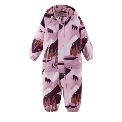 Reima Puhuri Dětská kombinéza s membránou - Grey Pink, vel. 92