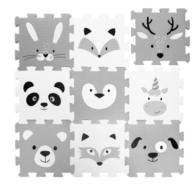 Zopa Pěnová podložka Puzzle 30 x 30 cm, 9 ks - Forest