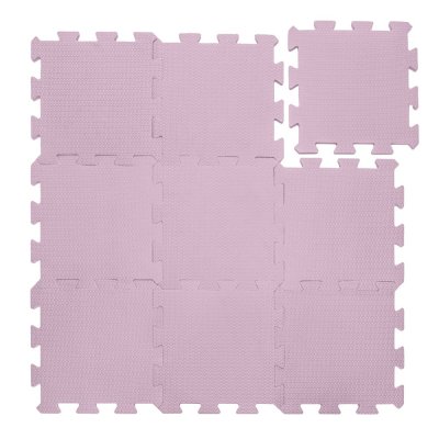 Zopa Pěnová podložka Puzzle 30 x 30 cm, 9 ks - Sugar Pink