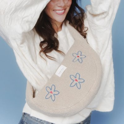 Studio Noos Crossbody taška Mini Teddy - Flower Heart