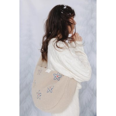 Studio Noos Crossbody taška Teddy - Flower Heart - obrázek