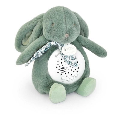 DouDou et Compagnie Noční projektor Zajíček - Zelený