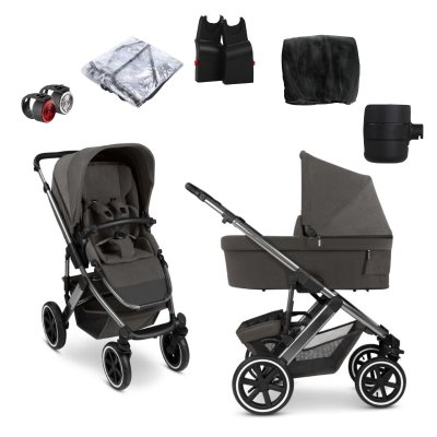 ABC Design Salsa 5 Air Kompletní kočárek + Příslušenství - Almond