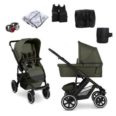 ABC Design Salsa 5 Air Kompletní kočárek + Příslušenství - Avocado