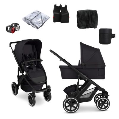 ABC Design Salsa 5 Air Kompletní kočárek + Příslušenství - Coal