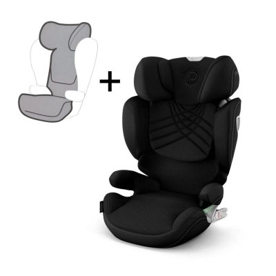 Cybex Platinum Solution T i-Fix Plus + Letní potah - Sepia Black