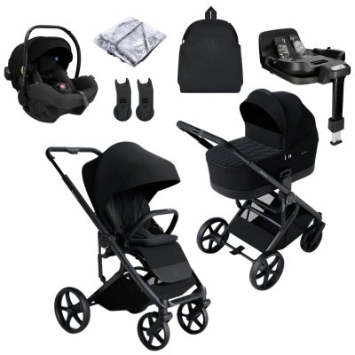 Avionaut Sirius Kompletní kočárek + Autosedačka Pixel Pro 2.0 + Základna + Příslušenství - Black