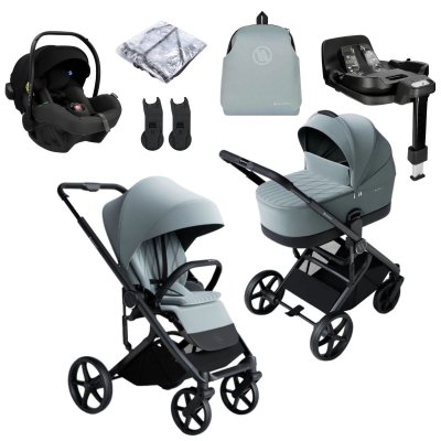 Avionaut Sirius Kompletní kočárek + Autosedačka Pixel Pro 2.0 + Základna + Příslušenství - Blue