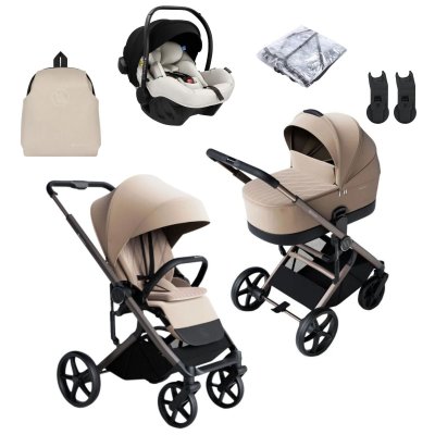Avionaut Sirius Kompletní kočárek + Autosedačka Pixel Pro 2.0 + Příslušenství - Beige