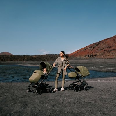 Cybex Talos S Lux  -Taupe/Moss Green