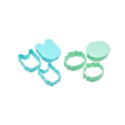 Melii Vykrajovátko na sendviče 3v1, 2 ks - Buldoček/Dinosaur