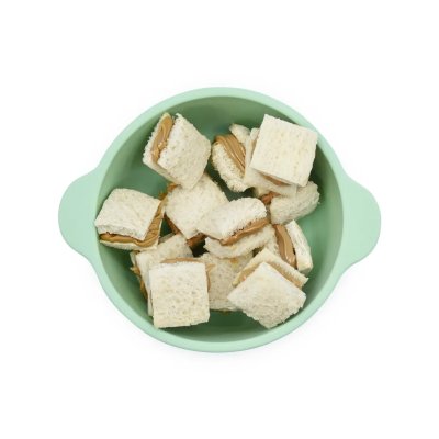 Melii Vykrajovač na sendviče Čtverec a trojúhelník, 2 ks - Modrý/Zelený - obrázek