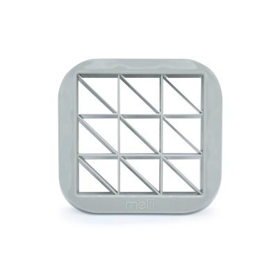 Melii Vykrajovač na sendviče Čtverec a trojúhelník, 2 ks - Růžový/Šedý - obrázek