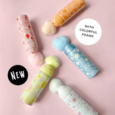 Bilou Set sprchových miniatur, 5 ks - Květiny - obrázek