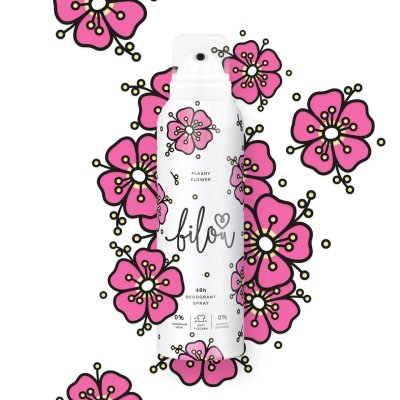 Bilou Deodorant - Flashy Flowers