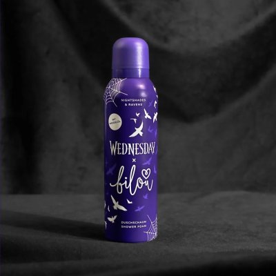 Bilou x Wednesday Sprchová pěna - Nightsahdes & Ravens