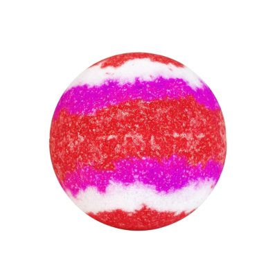 Inuwet Šumivá bomba do koupele Ice Cream - Strawberry - obrázek