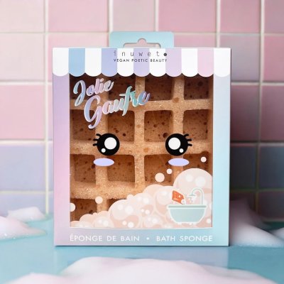 Inuwet Houbička do koupele - Waffle