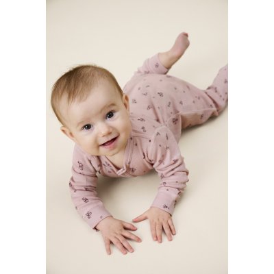 Fixoni Vlněný overal - Pale Mauve, vel. 80 - obrázek