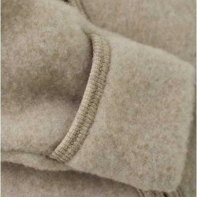 HutteliHut Kombinéza z vlněného fleecu - Camel Melange, vel. 80 - obrázek