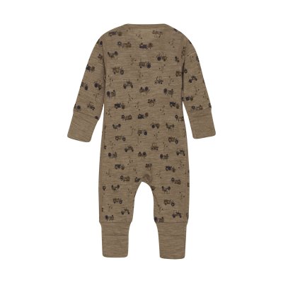 CeLaVi Vlněný overal - Cocoa Cream, vel. 60 - obrázek