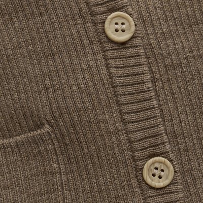 CeLaVi Pletený vlněný overal - Cocoa Cream, vel. 80 - obrázek