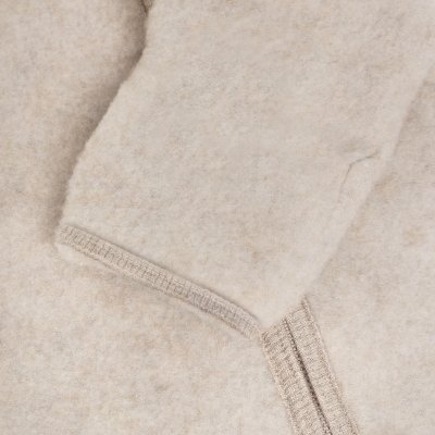 HutteliHut Kombinéza z merino vlny s oušky - Camel Melange, vel. 86 - obrázek