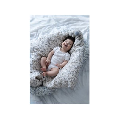 Mimiconcept Péřová zavinovačka - Blue Flowers - obrázek