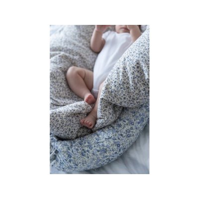 Mimiconcept Péřová zavinovačka - Blue Flowers - obrázek