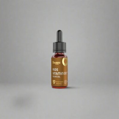 Beggs Kids Doplněk stravy pro děti - Vitamin D3 Bio Olive Oil, 30 ml - obrázek
