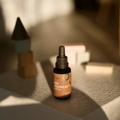 Beggs Kids Doplněk stravy pro děti - Vitamin D3 Bio Olive Oil, 30 ml