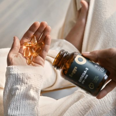 Beggs Doplněk stravy pro zdraví srdce, mozku a zraku - Omega-3, EPA + DHA,  90 ks