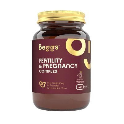 Beggs Doplněk stravy pro ženy - Fertility + Pregnancy Complex, 60 ks - obrázek