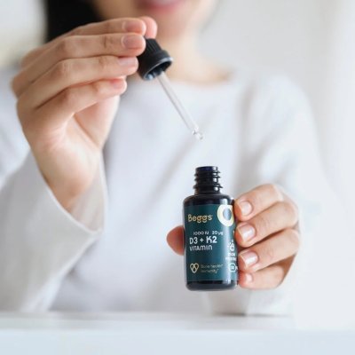Beggs Doplněk stravy - Vitamin D3 + K2, 30ml