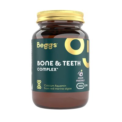 Beggs Doplněk stravy pro podporu zdraví kostí, zubů a svalů - Bone & Teeth Complex, 100 ks - obrázek