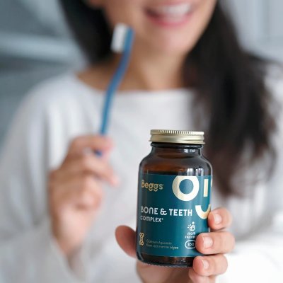 Beggs Doplněk stravy pro podporu zdraví kostí, zubů a svalů - Bone & Teeth Complex, 100 ks