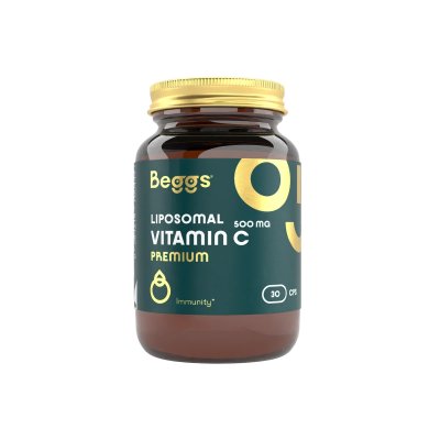 Beggs Doplněk stravy - Liposomal Vitamin C Premium, 30 ks - obrázek