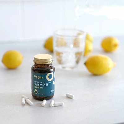 Beggs Doplněk stravy - Liposomal Vitamin C Premium, 30 ks - obrázek