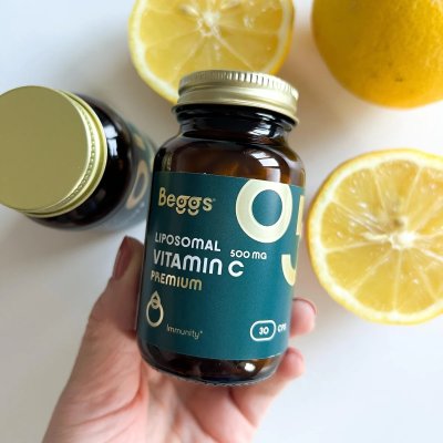 Beggs Doplněk stravy - Liposomal Vitamin C Premium, 30 ks